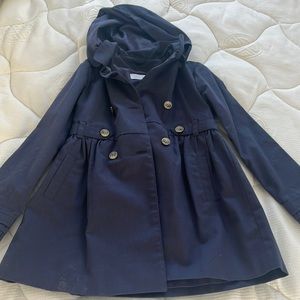 Adorable little girls coat, navy